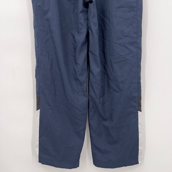 Nike Navy Blue Track Pants with White & Gray Panels Men’s Large - Picture 6 of 12